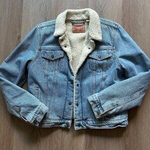 Levi's Sherpa-Lined Jean Jacket | Women's L